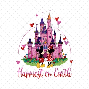 Il posto più felice sulla Terra Png, Castello acquerello floreale png, Cartone animato png, Magic Kingdom Png, Mouse Balloon Png Download