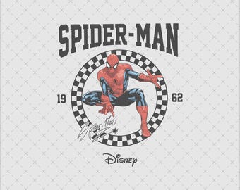 Retro Spiderman Png Svg, Spiderman Sublimation Design, Avengers png - Superhero Png Svg, Amazing Spiderman Png Svg, Digital Instant Download