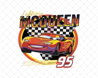 Cars Png, Lightning McQueen Png, Think Fast Cars Png, Png Cars Sublimation Design, Only Png, Digital File, Instant Download