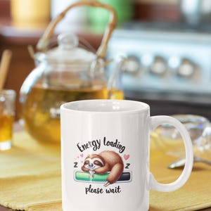 Sloth Mug, Sloth Lovers Coffee Mugs, Hipster Nerdy Animal Coffee Mug, 11 oz coffee mug, Sloth Lovers Gifts Cup Mug, Sloth Coffee Cup