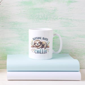 Sloth Mug, Sloth Lovers Coffee Mugs, Hipster Nerdy Animal Coffee Mug, 11 oz coffee mug, Sloth Lovers Gifts Cup Mug, Sloth Coffee Cup