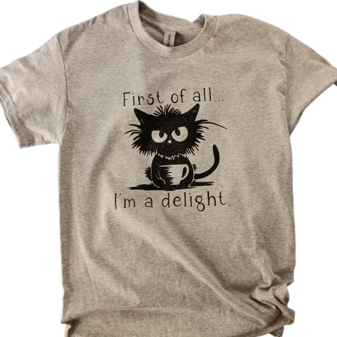 I'm a Delight. Tshirt Decorated by Hand. Each Shirt Made to Order. - Etsy