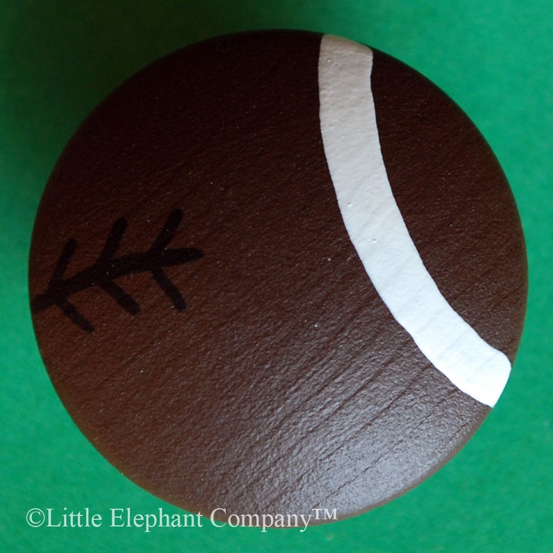 set/3 Sports Nail Covers aka Drawer Knobs image 3