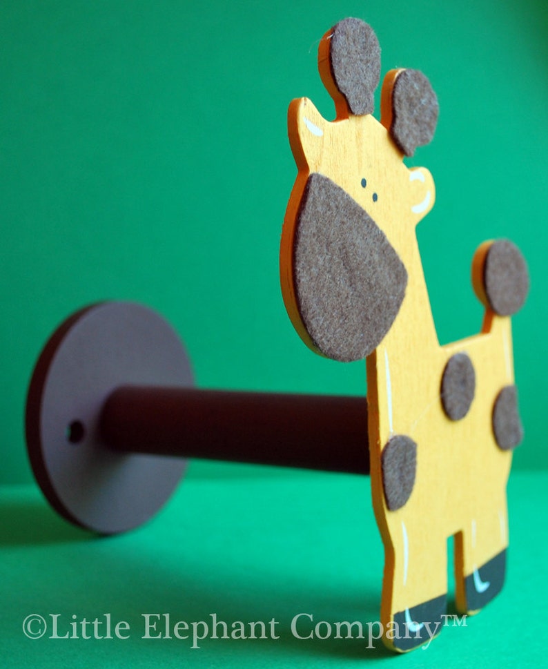 Felted Giraffe Curtain Holdbacks Etsy