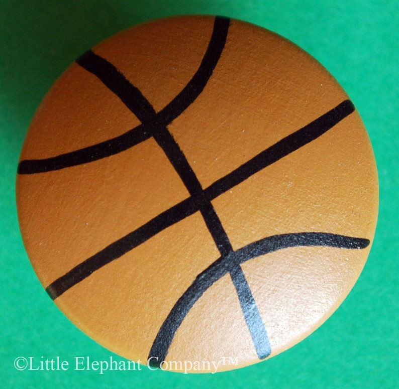 set/3 Sports Nail Covers aka Drawer Knobs image 2