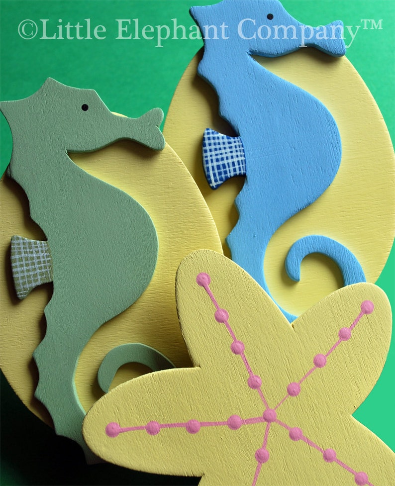 Sea Horse and Starfish Quilt Clips  Set/3 image 0