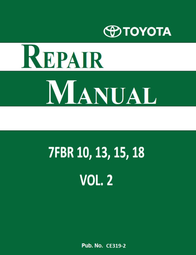 トヨタ 7FBR10、7FBR13、7FBR15、7FBR18 フォークリフト サービス修理