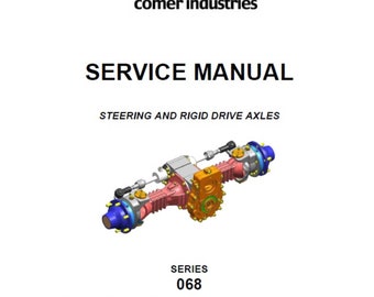 Manuel de réparation d'essieux Comer Industries : chariot élévateur Mast Explorer (PDF)