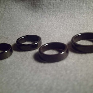 Size 5.75, Sz 5 3/4 ~Hematite Band Ring~ Size 5 3/4, Sz 5.75