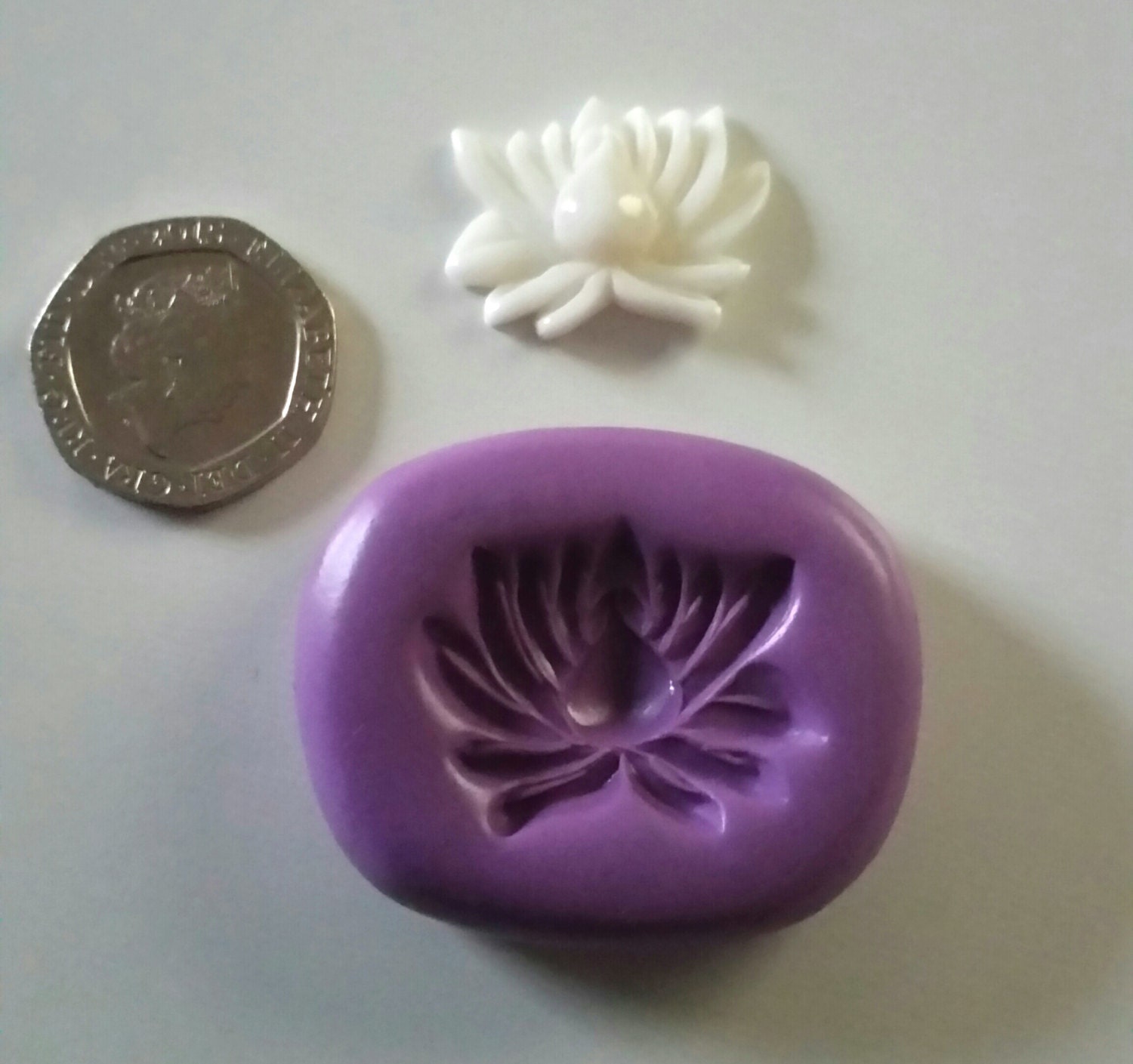 Small Lotus Flower Silicone Mold Mould 25 mm Spiritual Etsy