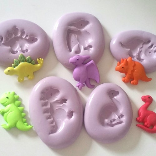 silicone mould baby dinosaur birthday cupcake cake icing fimo resin polymer clay silicone mould baby dinosaur birthday cupcake cake icing fimo resin polymer clay