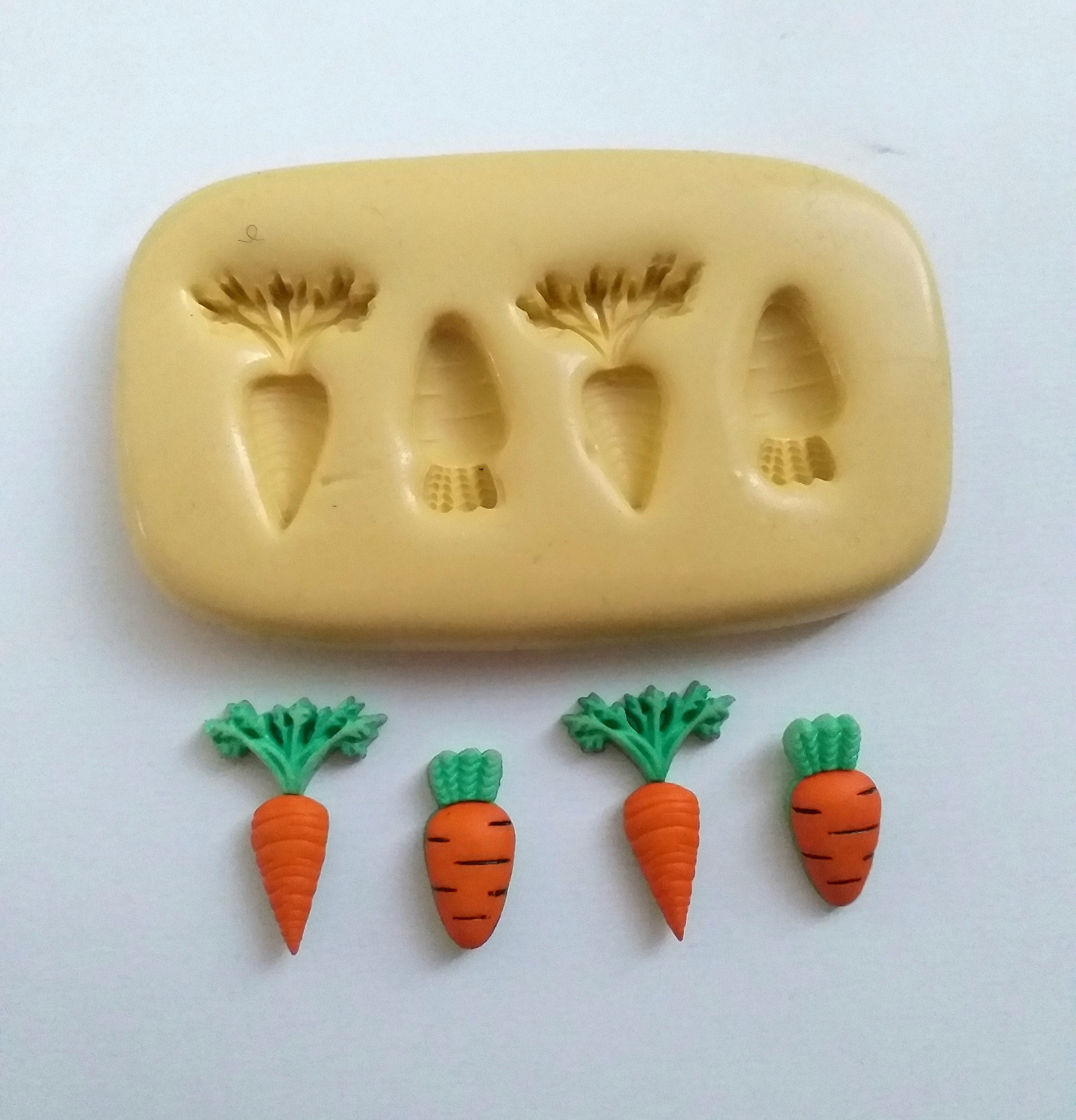 Carrots Decor Unfinished Wood Shapes Craft Supply Carrot 