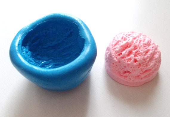 Ice Cream Scoop Silicone Mould 24 Mm Food Safe Cake Decorate Etsy