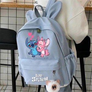 Niedlicher Disney Lilo Stitch Rucksack für Mädchen Jungen Studenten Teenager Kinder Rucksack Frauen Casual Schultaschen Kinder Geburtstag Geschenk Spielzeug Bild 6