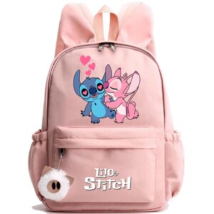 Niedlicher Disney Lilo Stitch Rucksack für Mädchen Jungen Studenten Teenager Kinder Rucksack Frauen Casual Schultaschen Kinder Geburtstag Geschenk Spielzeug Bild 9