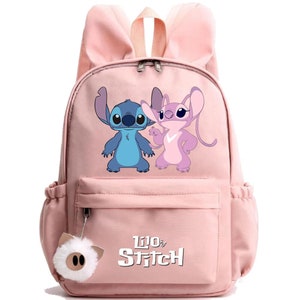 Niedlicher Disney Lilo Stitch Rucksack für Mädchen Jungen Studenten Teenager Kinder Rucksack Frauen Casual Schultaschen Kinder Geburtstag Geschenk Spielzeug Bild 10