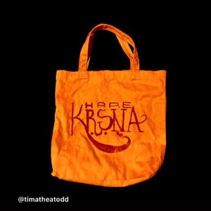 Hare Krsna tote bag