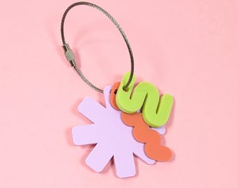 Mix & Match Bag Charm Keychains - Purse Accessory