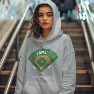 Honkbalhoodie, honkbalfan, honkbalsweater, sporthoodie, sportsweater, kerstcadeau, cadeau voor vader, cadeau voor echtgenoot