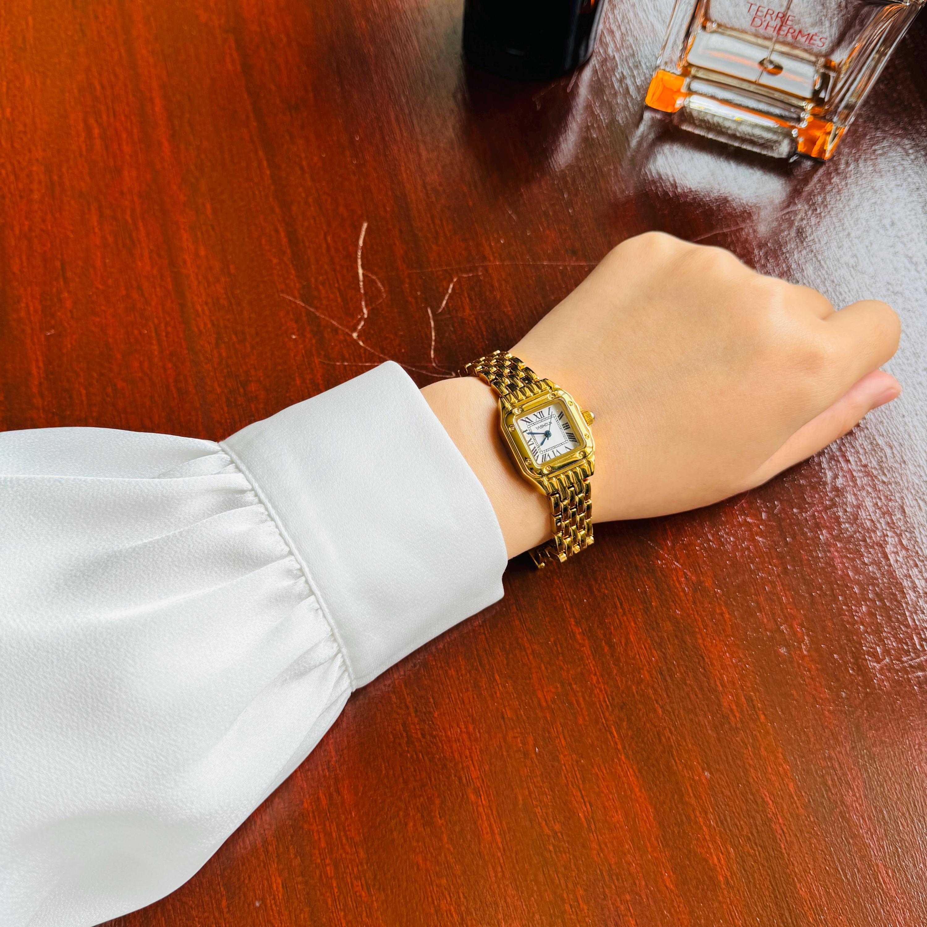 Gold Square Watch Etsy Canada