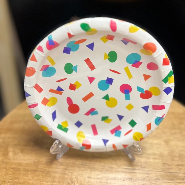 Confetti Dessert Plate 12pk