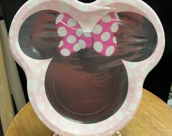 Minnie Mouse Dinner Party Plate 8ct