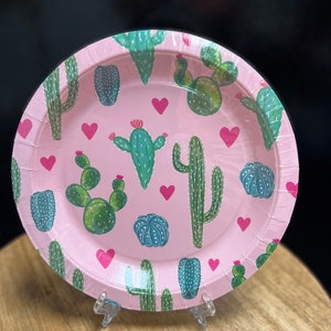 Piatto da portata Cactus Party 10 pz.