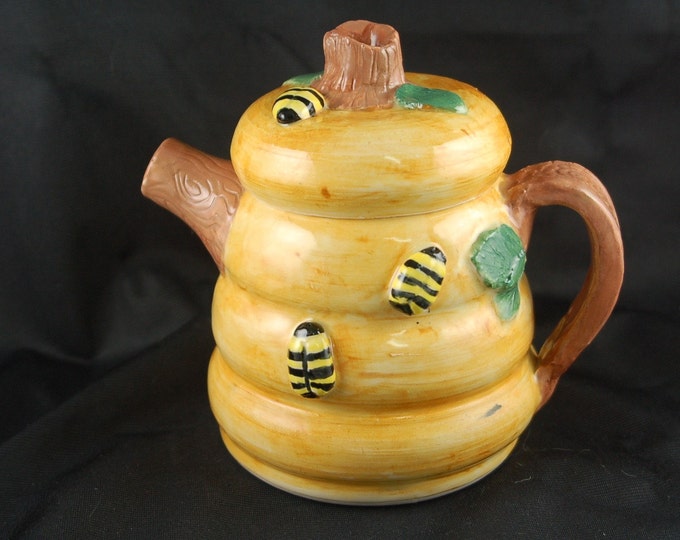 Beehive Teapot Etsy
