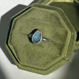 Boulder Opal Ring