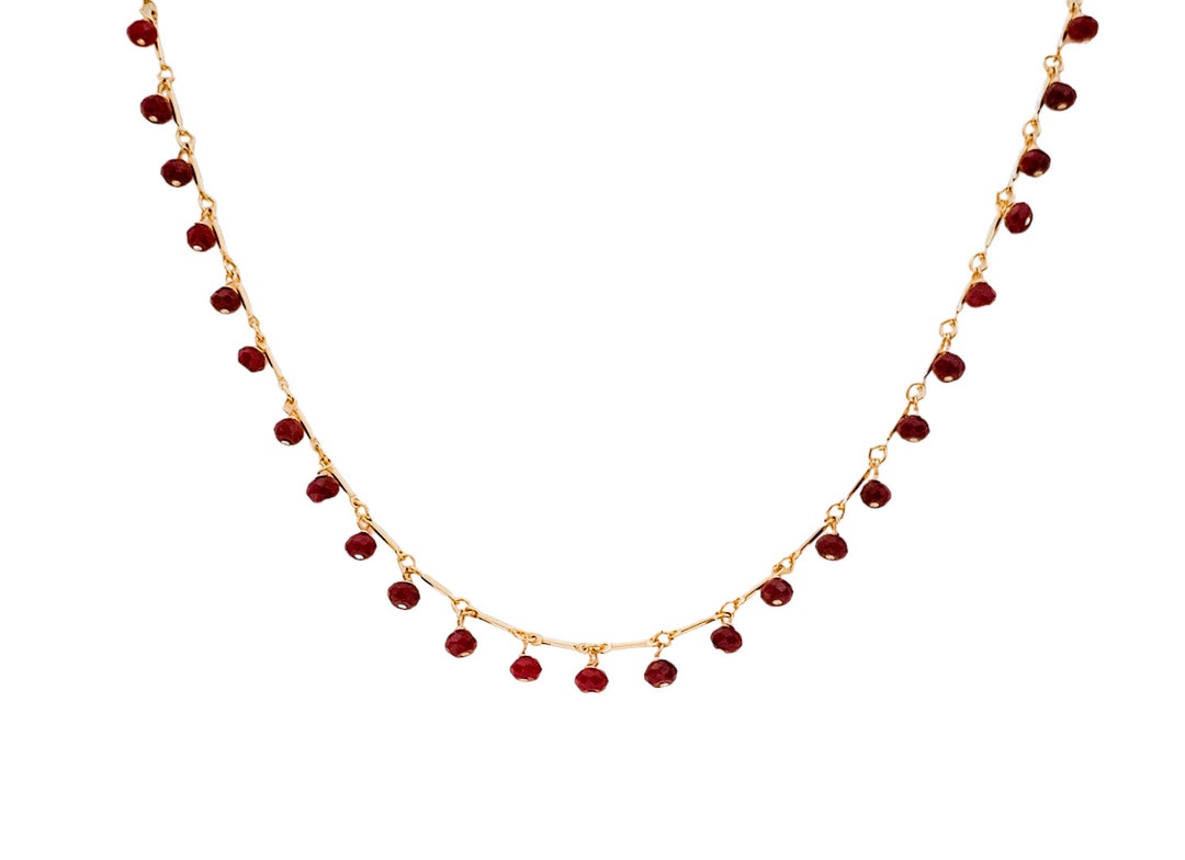 Scarlet Elegance Highlighting the Rich and Deep Red Color of Rubies and ...