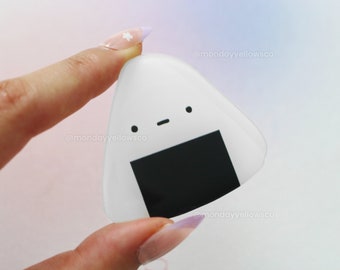 onigiri sushi phone grip, charm, mount, griptok