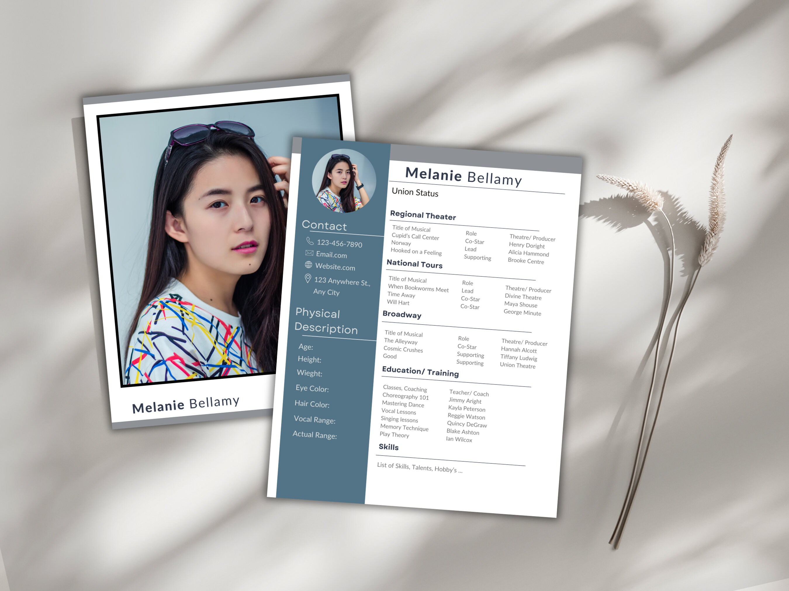 Musical Theatre Resume Auditions - Il Fullxfull.5931074151 Bmsn 