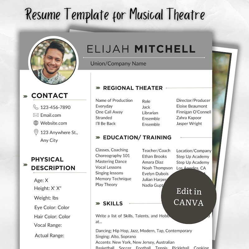 Musical Theatre - Etsy