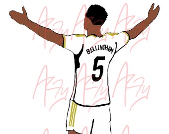 Jude Bellingham Digital SVG file