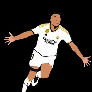 Mbappe Digital SVG files