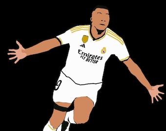 Mbappe Digital SVG files