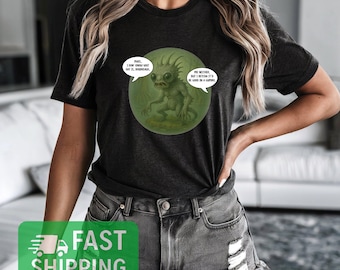 Camiseta de monstruo del pantano cajún, camiseta de pantano de Luisiana, camiseta unisex, divertida camiseta de criatura del pantano, ropa pantanosa para hombre y mujer