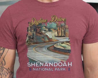 Shenandoah National Park Shirt, Skyline Drive, Outdoor Adventure Tee, Nature Lover Gift, Family Vacation Shirt, Hiking, Camping