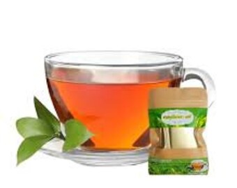Herbal tea, Tanjai brand, tea tanjai, Priang vine mixed with black galangal. 1 pack 25 packets of thai tea