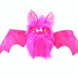 The Bat plush in pink image 1