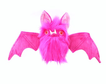 The Bat plush in pink