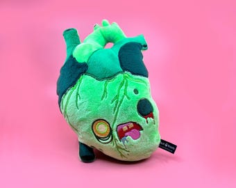 Undead Dark Heart Anatomisch Plüsch