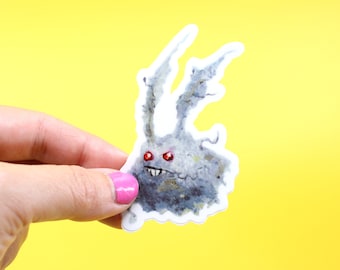 Dust Bunny Vinyl Sticker
