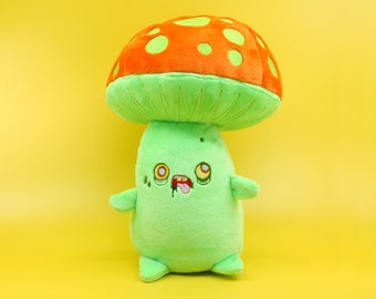 Doom Shroom Zombie Mushroom Plush