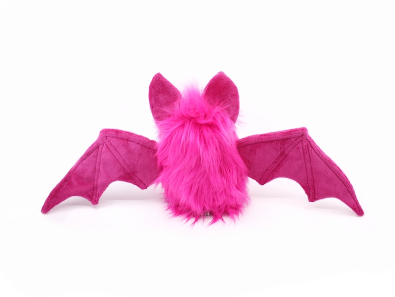 The Bat plush in pink image 4