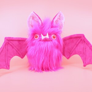 The Bat plush in pink image 2