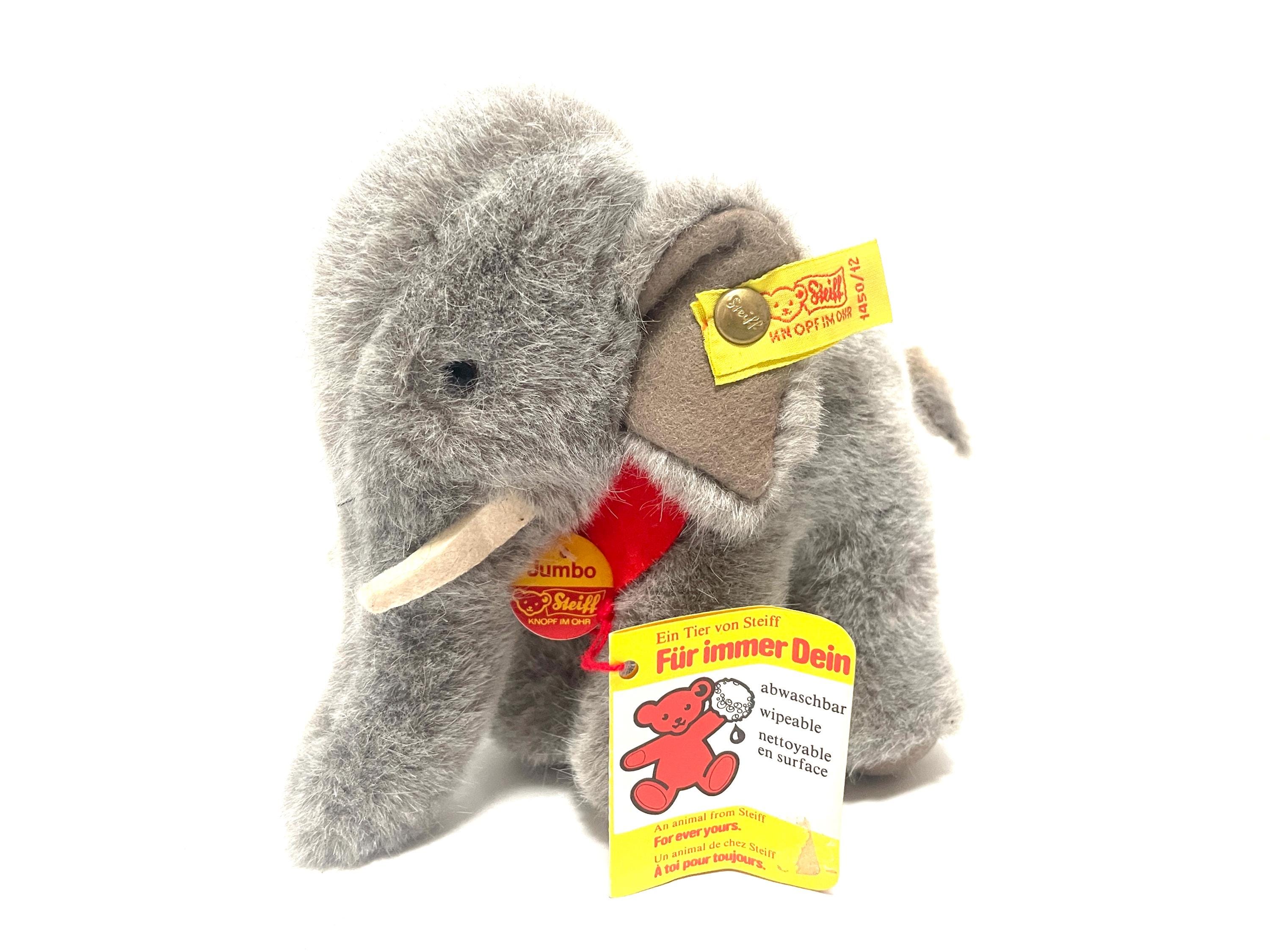 Vintage Steiff Elephant - Etsy