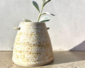 Speckled Stoneware Vase