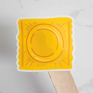 Condom Wrapper Sticker | Playful Safe Sex Novelty Decal for Laptops, Gifts, Notebooks, Water Bottle, Bachelorette, Waterproof, Matte, Gloss