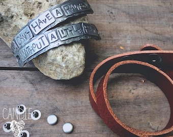 You Can't Have a Rainbow w/o a Little Rain Cuff KIT